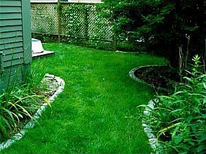 Private yard