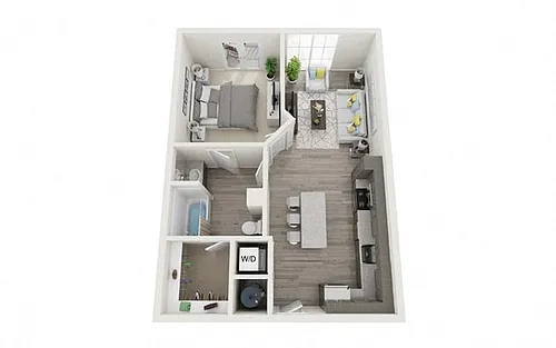 Floor plan A1B-E