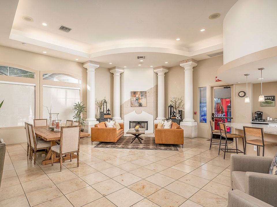 Clubhouse with fireside seating