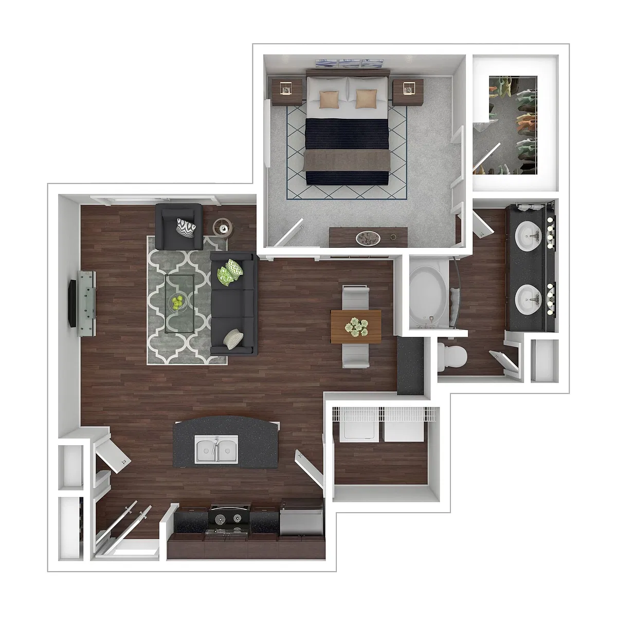 Floor plan A18