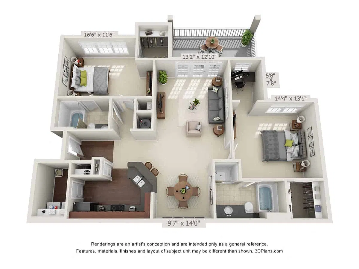 Floor plan B1