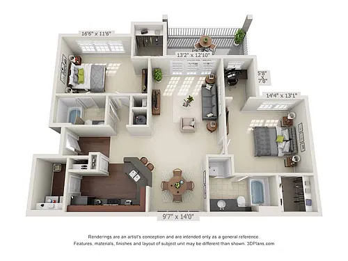 Floor plan B1