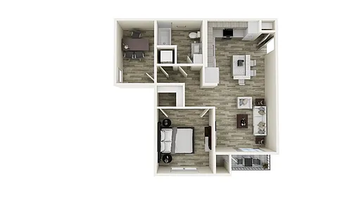 Floor plan A3 With Den