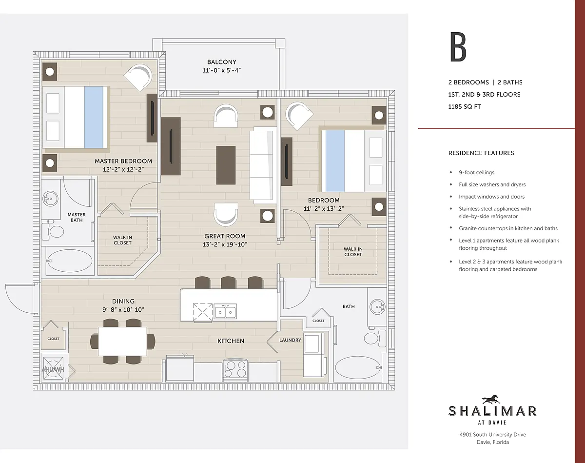 Floor plan B