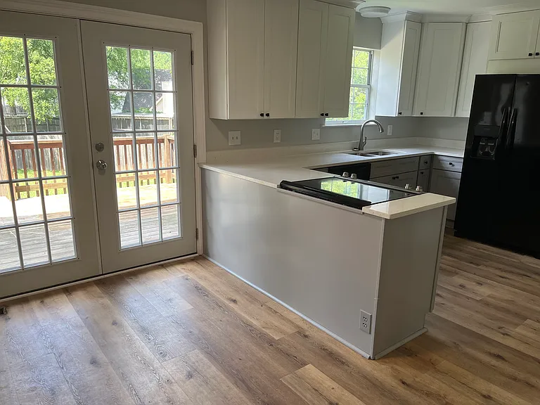 Renovated kitchen