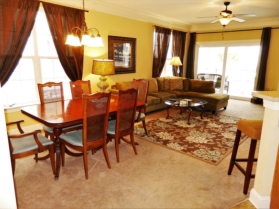 Dining room and living room