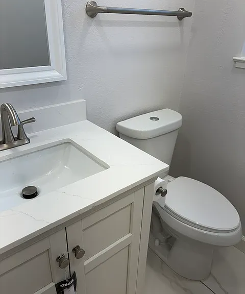 Half bath lower level