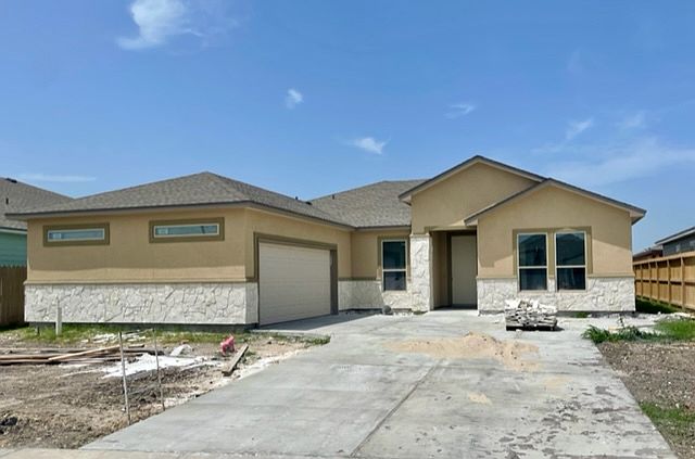 Stucco Stone front