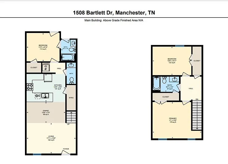 Floor plan Legacy Townhomes