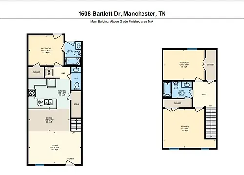 Floor plan Legacy Townhomes
