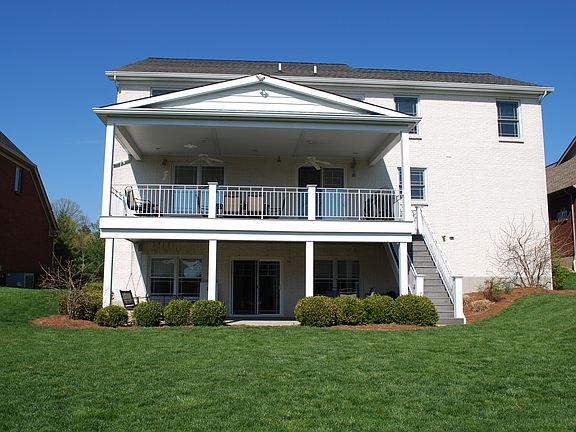 Large flat back yard