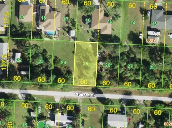 27420 SUNSET DRIVE LOT 25, PUNTA GORDA, FL 33955