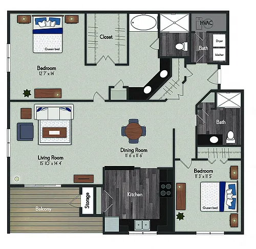 Floor plan Milan