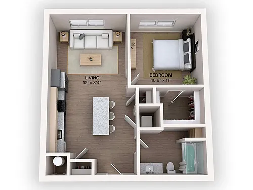 Floor plan A02