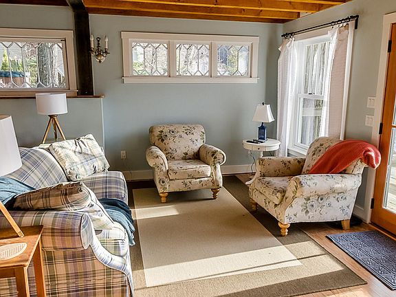 Living area. dining area and kitchen to left