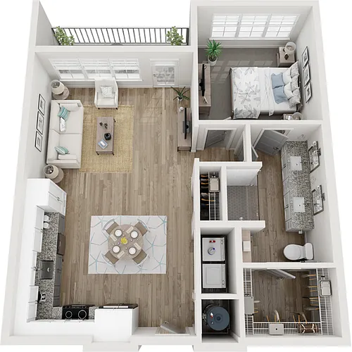Floor plan The Egret