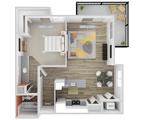 Floor plan A2-727-2-WD