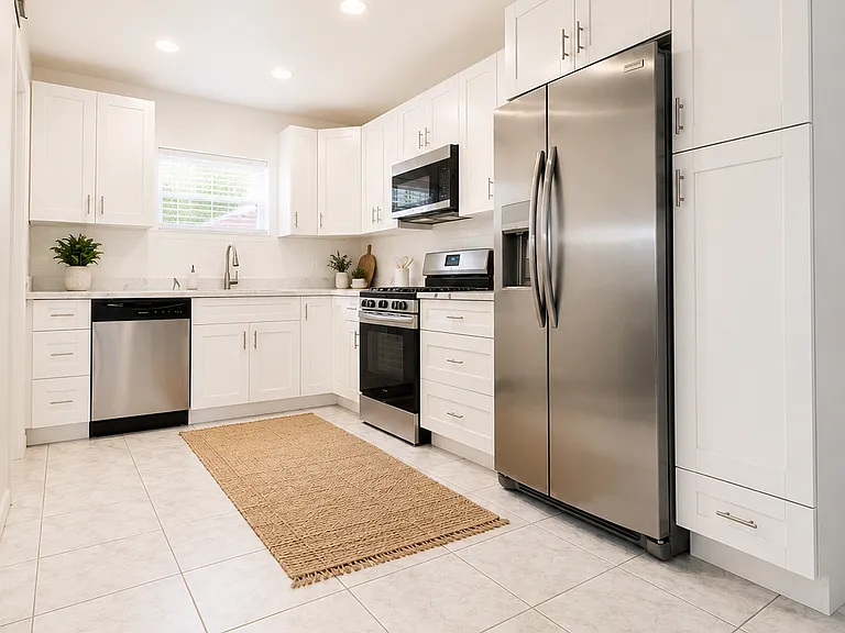 completely renovated kitchen