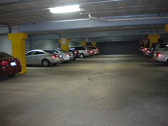 Underground heated garage