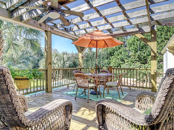 Back Porch overlooking pool