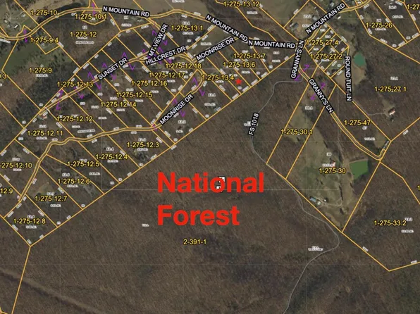 Moonrise Dr, Wardensville, WV 26851