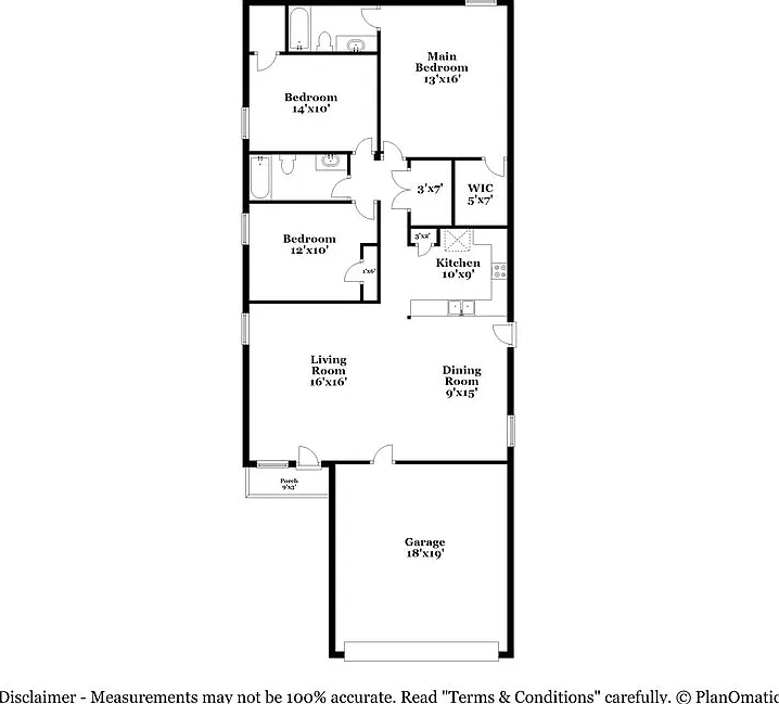 3 bed, 2.0 bath, 1440 sqft, $1,620 — Photo 2