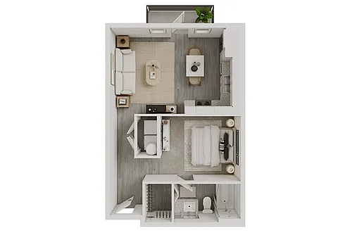 Floor plan S2 + Juliet Balcony