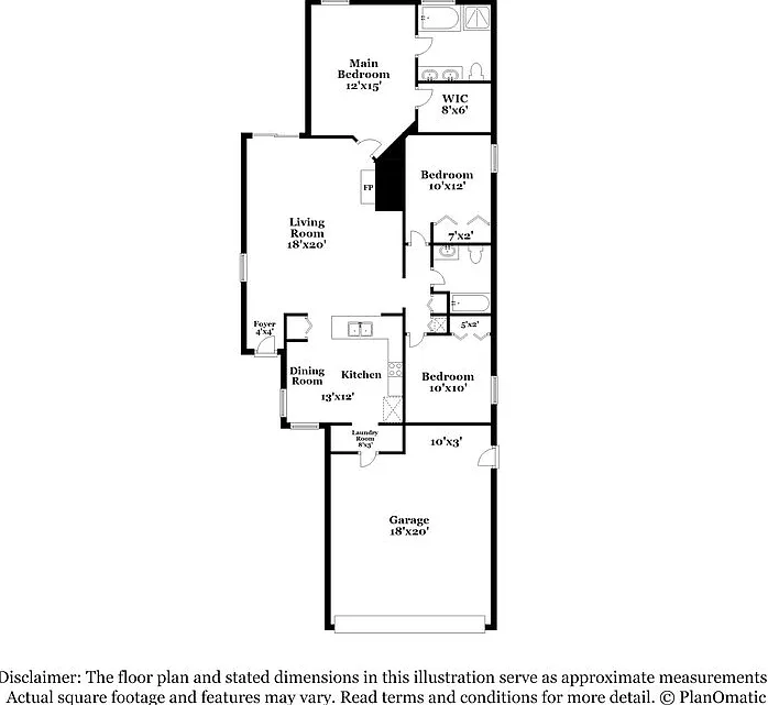 3 bed, 2.0 bath, 1316 sqft, $1,930 — Photo 2
