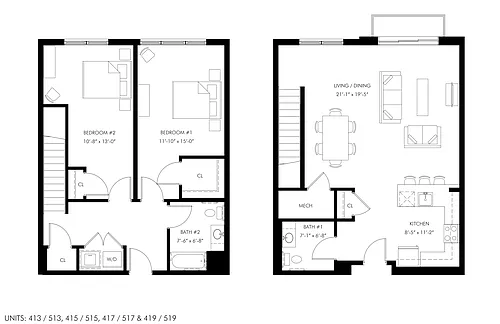 Floor plan B8