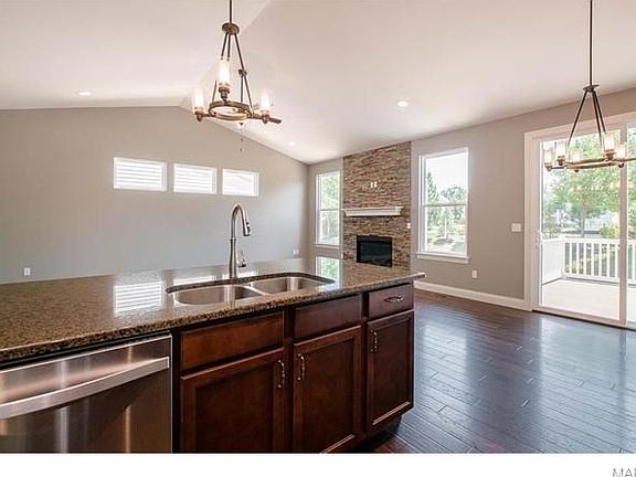 Kitchen, Great Room and Dining Room