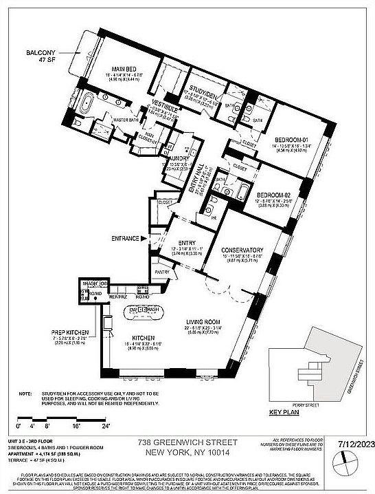 2nd image of 125 Perry St #3E