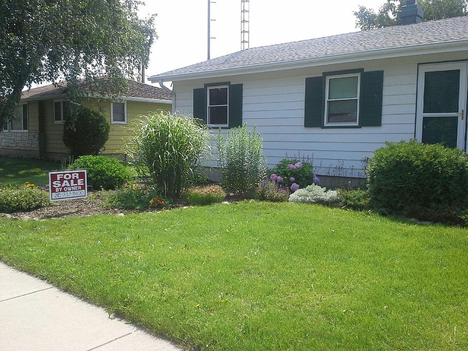 Front view facing east