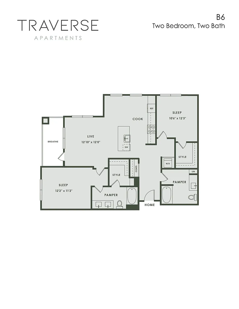 Floor plan B6