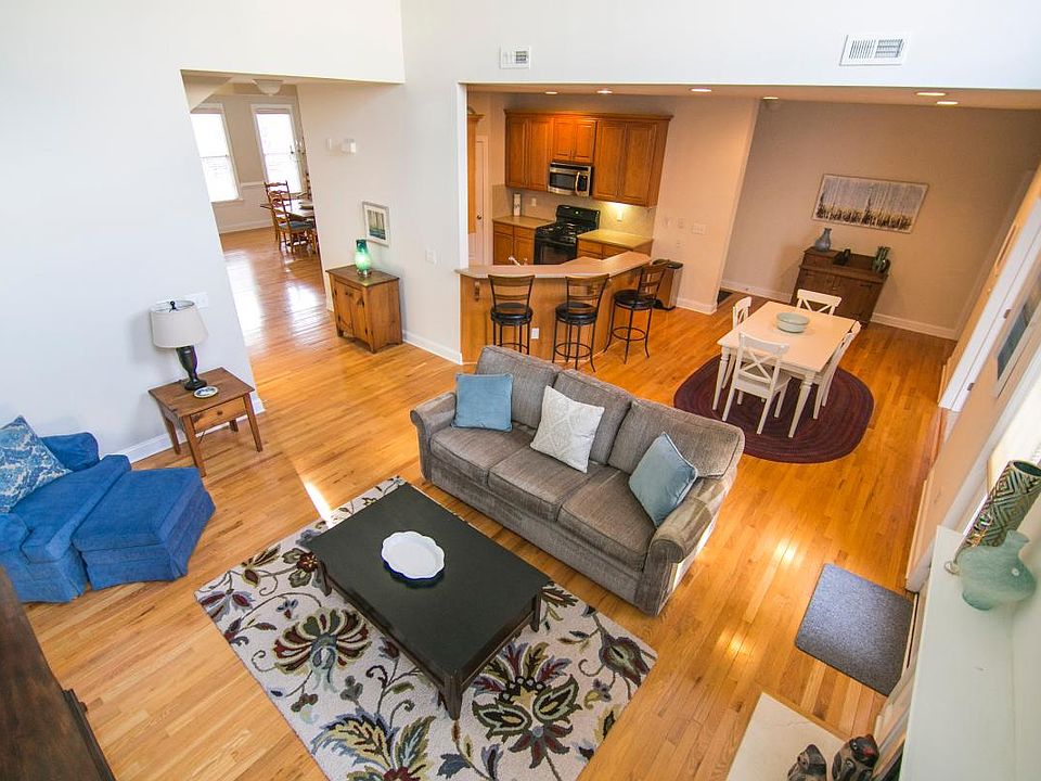 Vaulted Main Living Room Featuring Open Concept Design