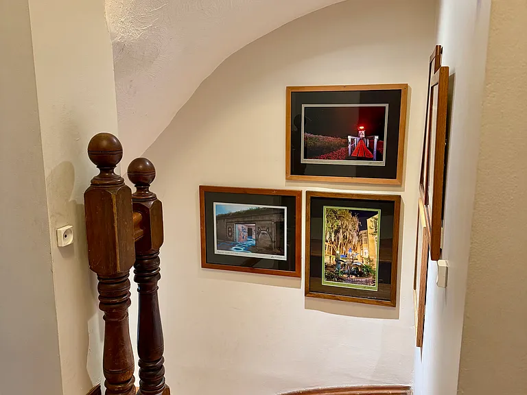 Front entry stairs.