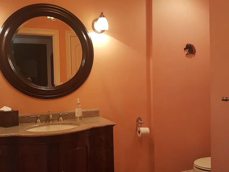 Half Bath on 1st Floor