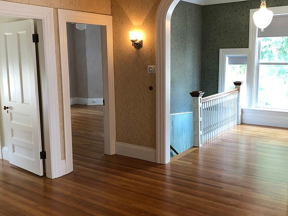 Beautiful refinished red oak hardwood floors throughout