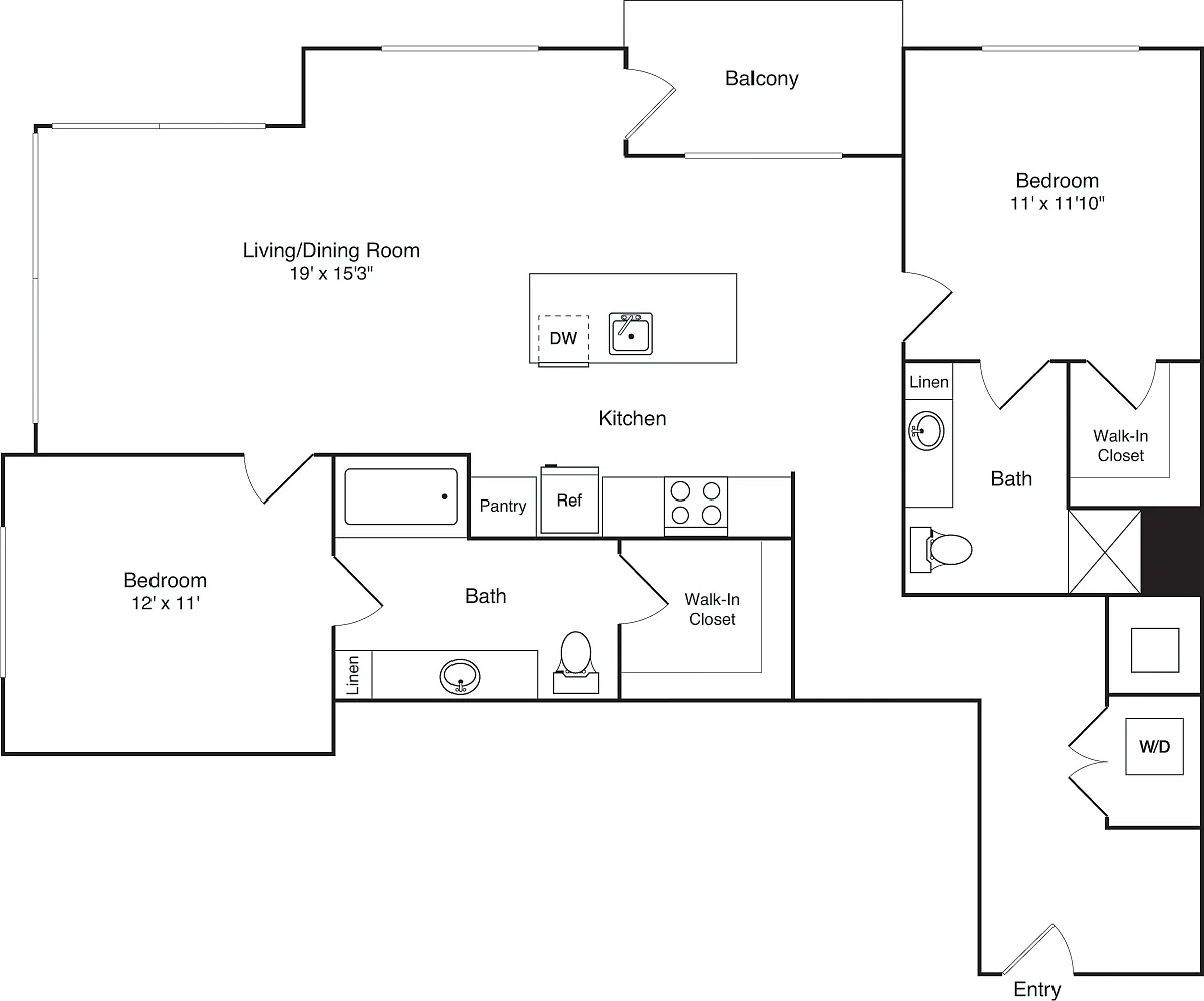 Floor plan B10