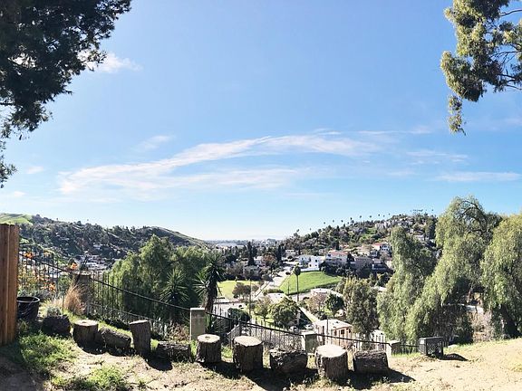 backyard view (on top of a hill)