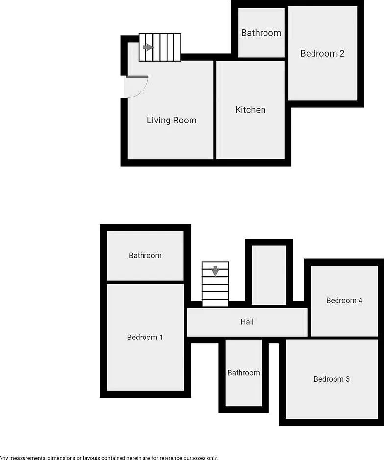 Room in 4 Bedroom Townhome at Philip's Square — Photo 2