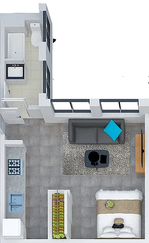 Floor plan LOFTA1