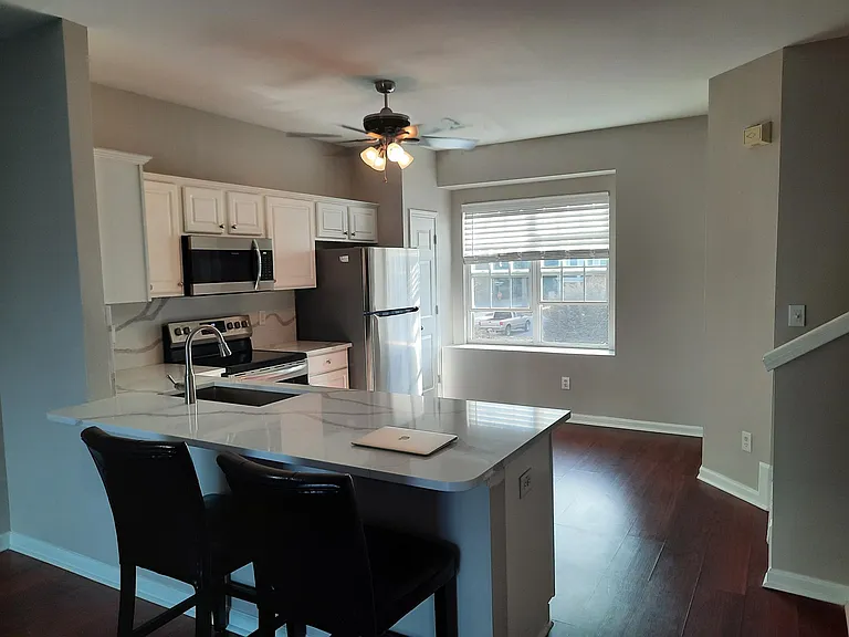 Dining room kitchen view