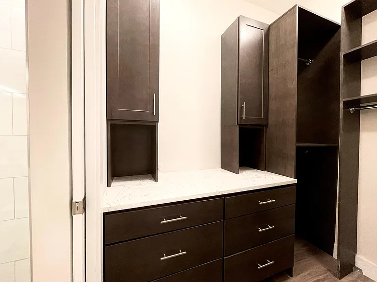 Large walk-in closet