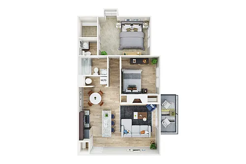 Floor plan B2A
