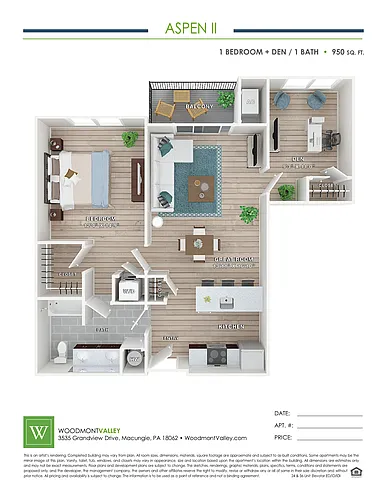 Floor plan Aspen II