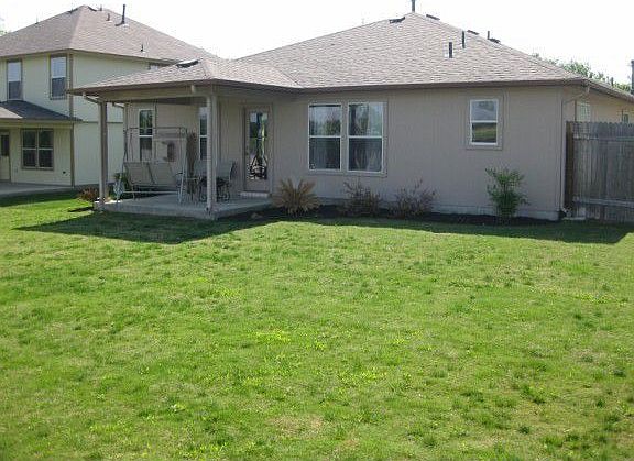 Overized fenced yard