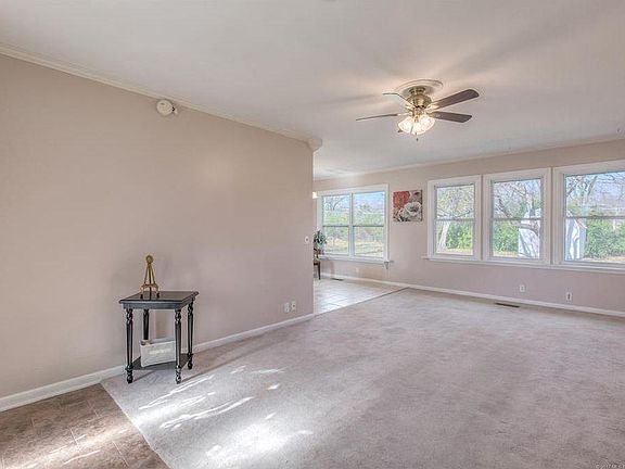 From Front Door (New flooring not shown)