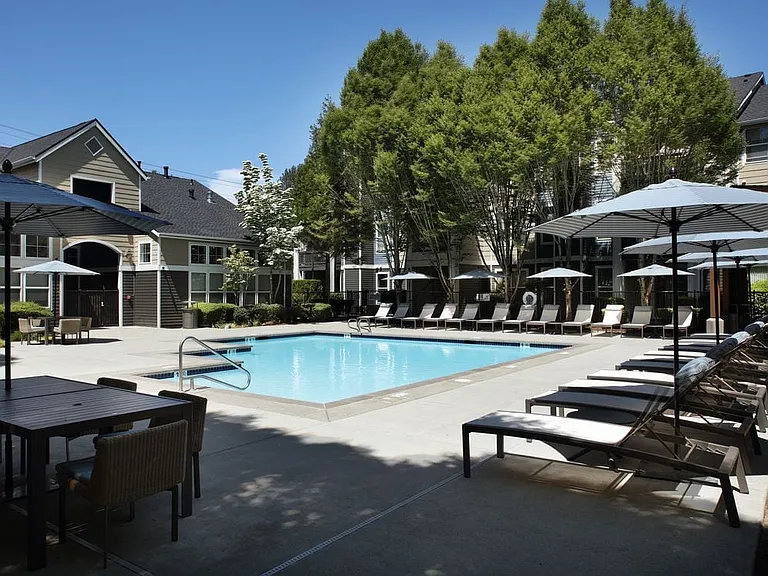 Swimming pool and sundeck