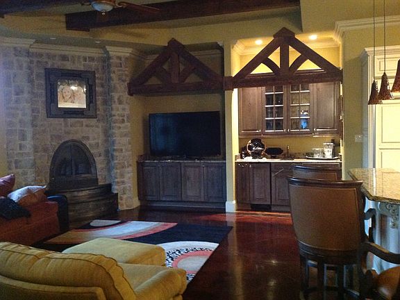 Living Room with bar