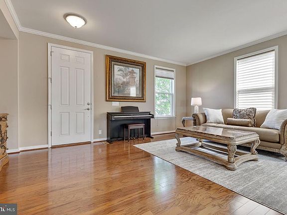 Formal Living Room with Hardwood Floors